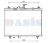 AKS DASIS 180110N Radiator, engine cooling